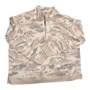 Stand Collar Women’s Plus Size Sweatshirt - XXL